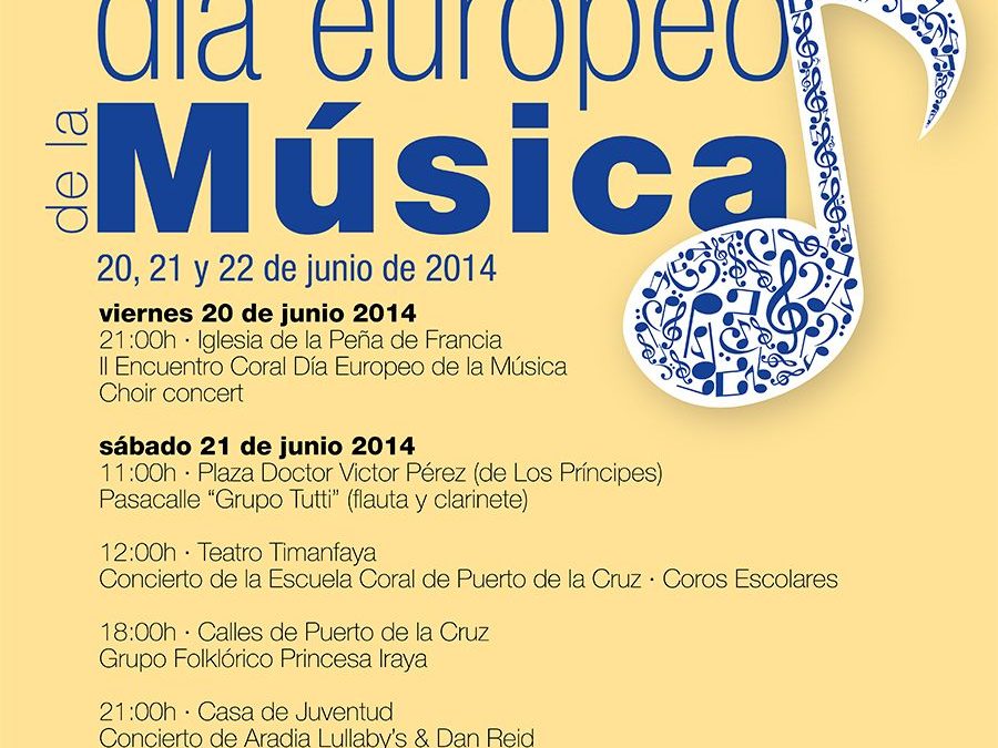 Día Europeo de La Música en Puerto de la Cruz 2014