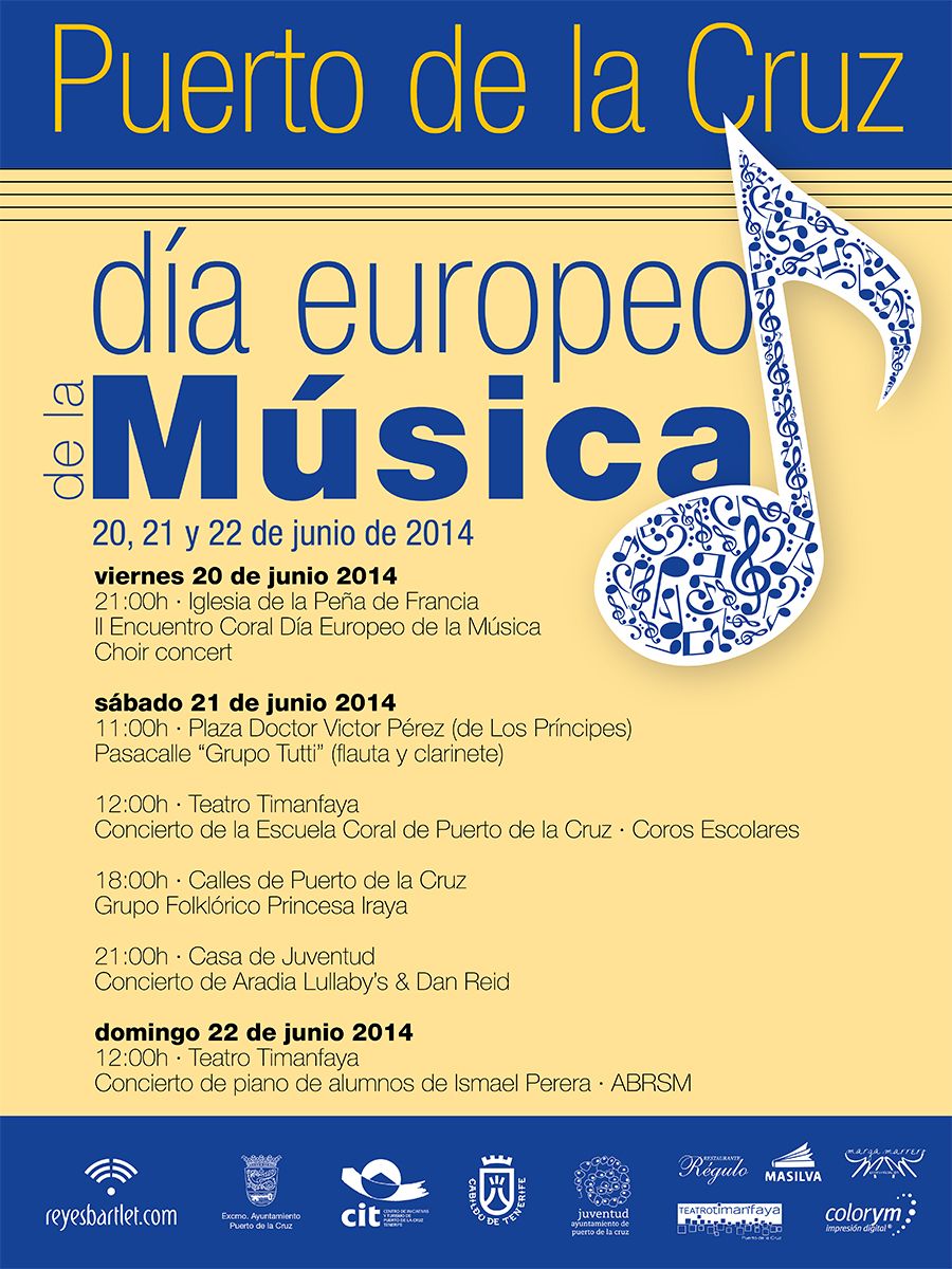 Día Europeo de La Música en Puerto de la Cruz