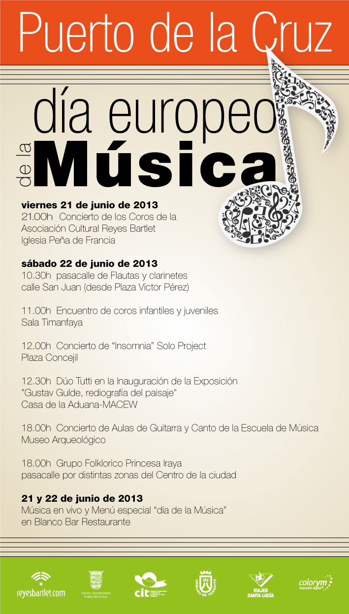 Día Europeo de La Música
