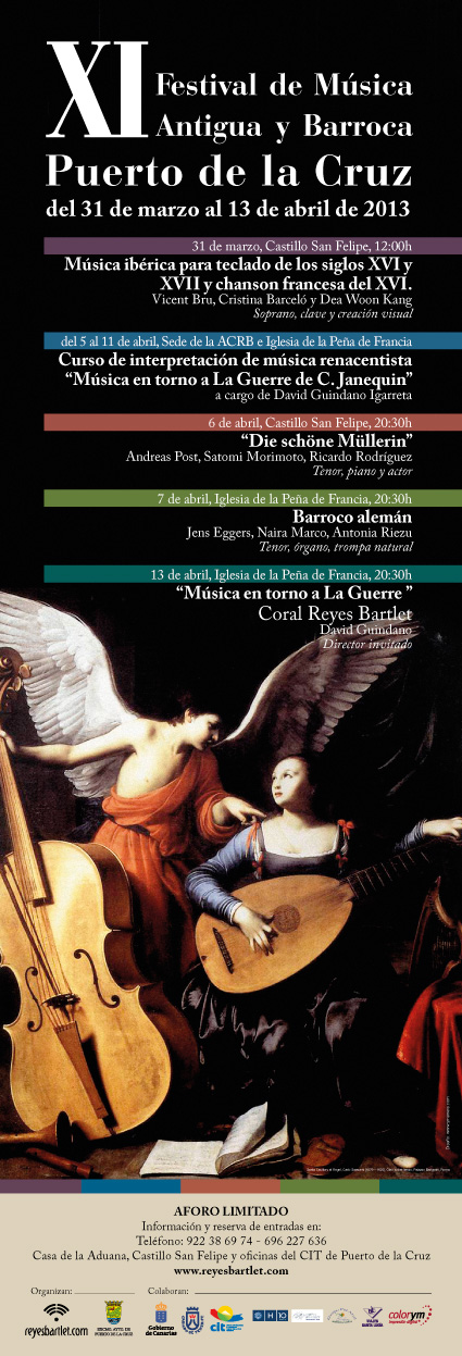 XI Festival de Música Antigua y Barroca: 2013