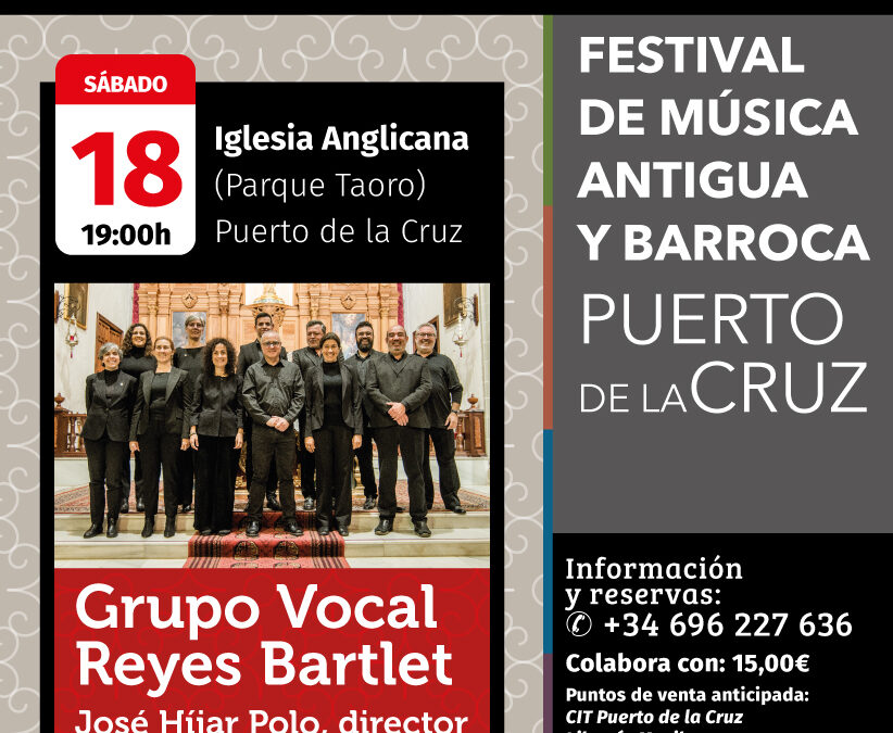 Grupo Vocal Reyes Bartlet (18 de marzo de 2023)