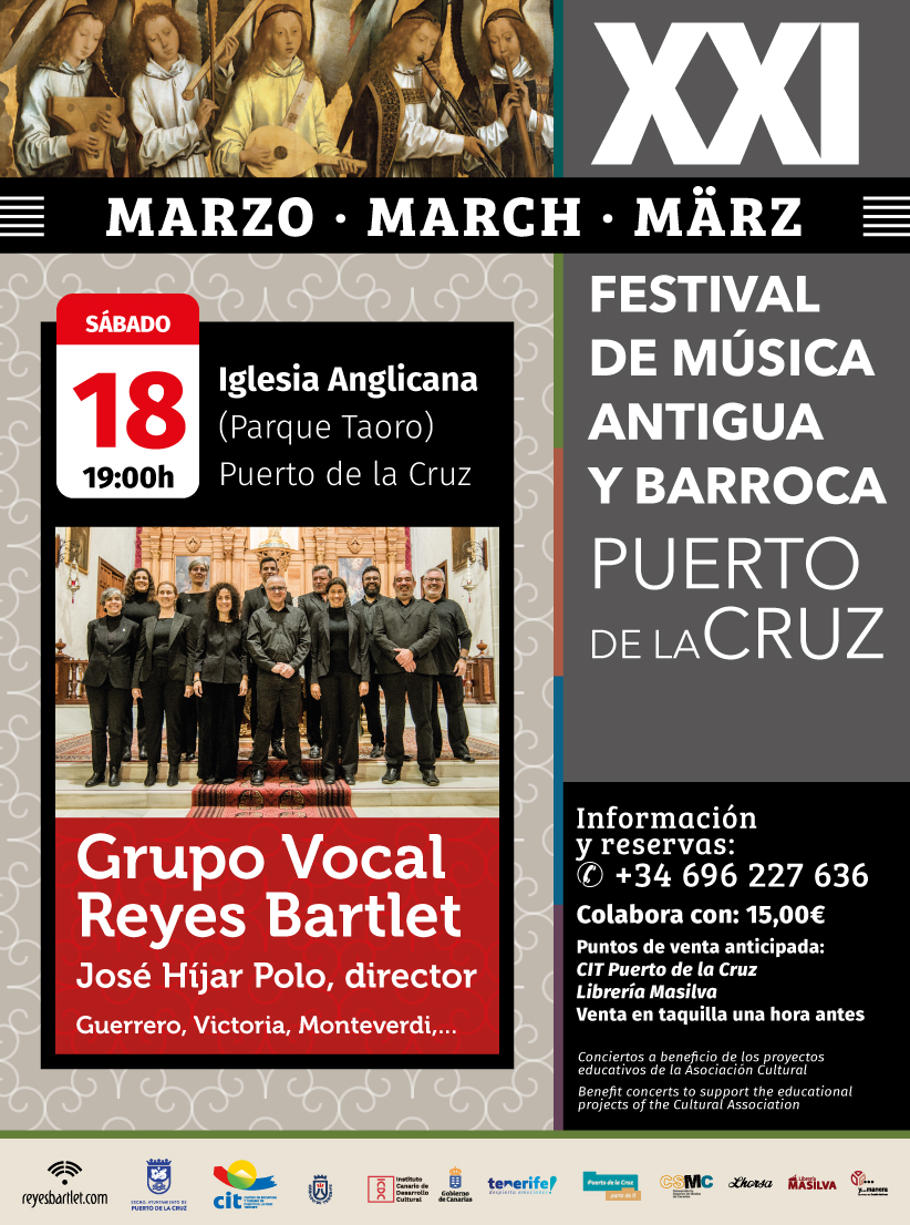Grupo Vocal Reyes Bartlet (18 de marzo de 2023)