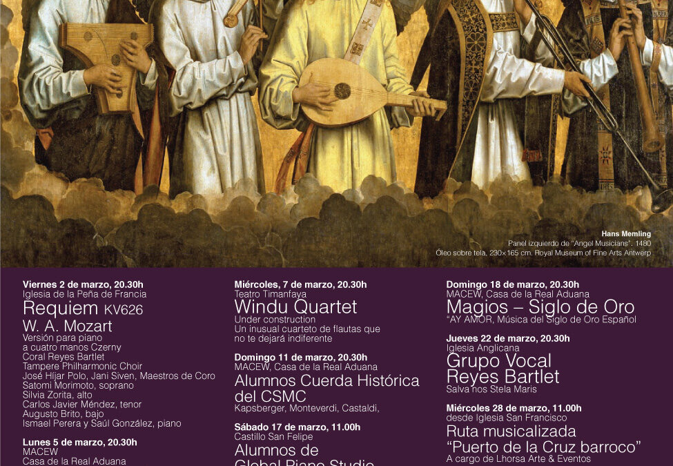 XVI Festival de Música Antigua y Barroca: 2018