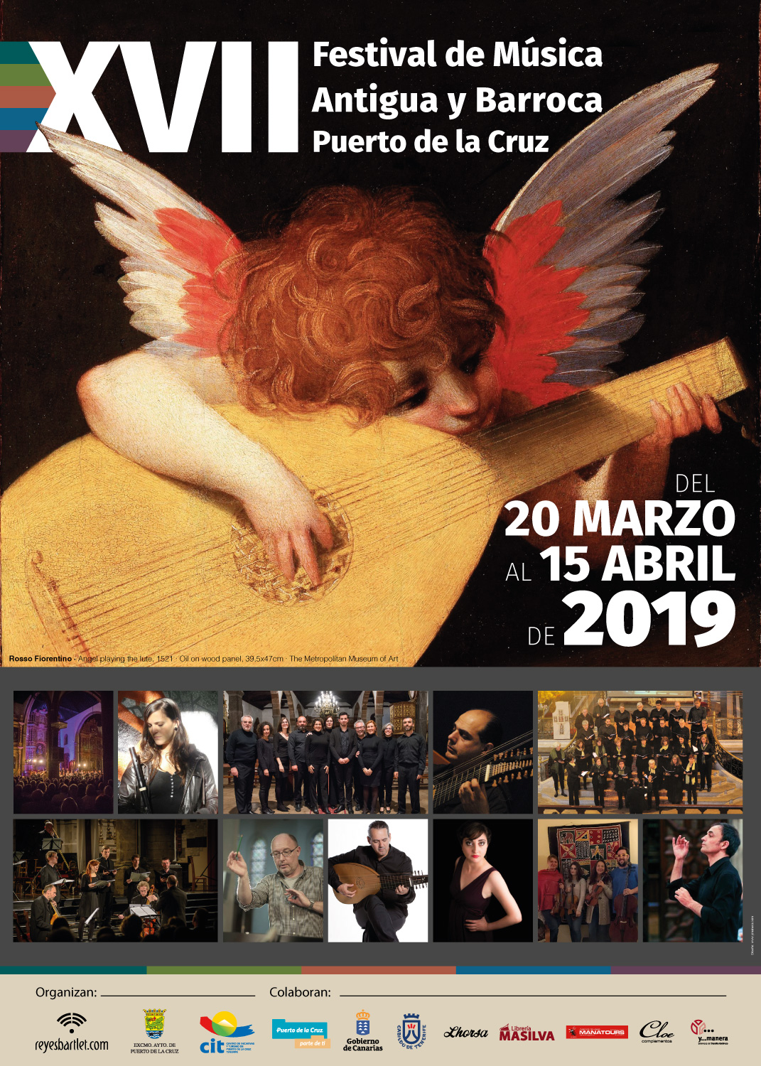 XVII EDICIÓN DEL FESTIVAL DE MÚSICA ANTIGUA Y BARROCA: 2019