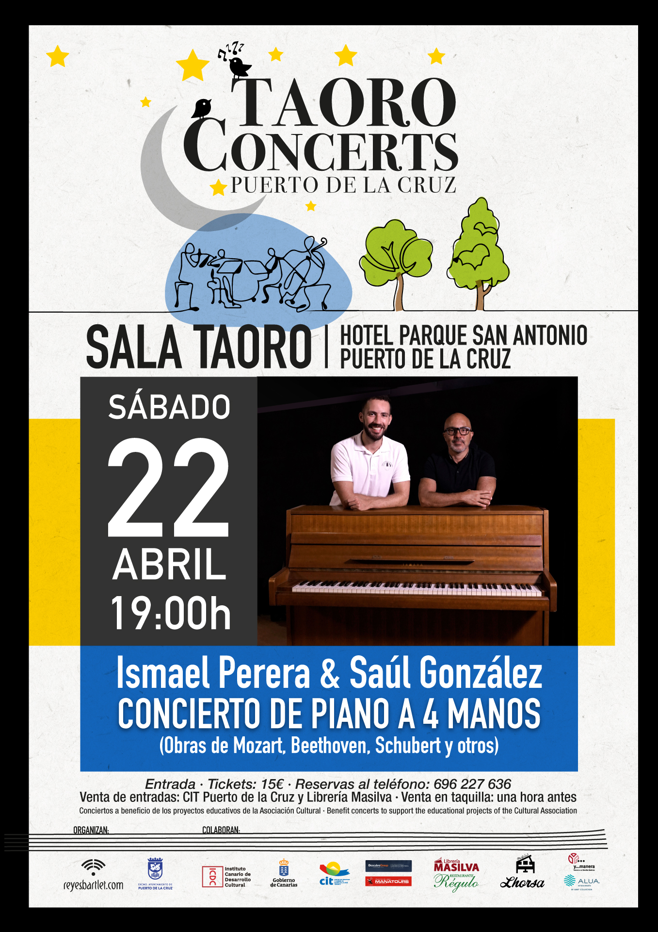 Ismael Perera y Saúl González (22 de Abril)